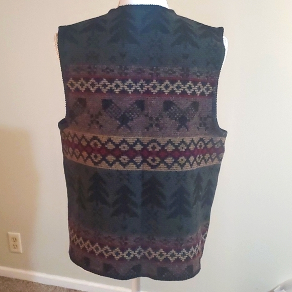 WOOLRICH Wool Vintage Vest Made In The USA Women's Size M - Picture 2 of 11